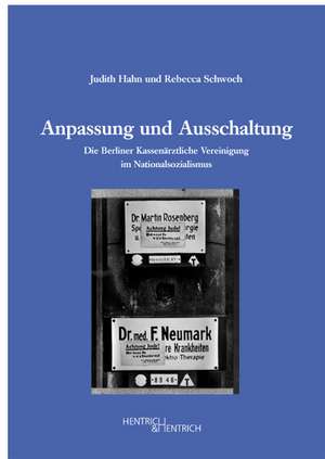 Anpassung und Ausschaltung de Judith Hahn