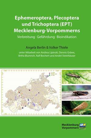 Ephemeroptera, Plecoptera und Trichoptera (EPT) Mecklenburg-Vorpommerns de Volker Thiele