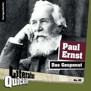 Das Gespenst de Paul Ernst