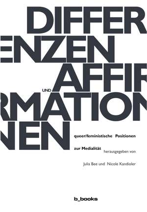 Differenzen und Affirmationen de Julia Bee