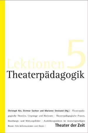 Theaterpädagogik de Christoph Nix