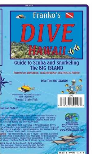 Franko Map Hawaii Dive Map