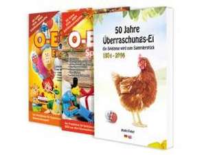 Das O-Ei-A 2er Bundle 2024/25 - Die Jubiläumsausgabe! - O-Ei-A Figuren und O-Ei-A Spielzeug sowie das Buch ¿50 Jahre Überraschungs-Ei¿ de André Feiler