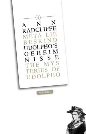 Udolpho's Geheimnisse 4 de Ann Radcliffe