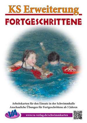 Arbeitskarten für den Schwimmunterricht. Erweiterung Fortgeschrittene für das Lehrschwimmbecken, unlaminiert de Veronika Aretz