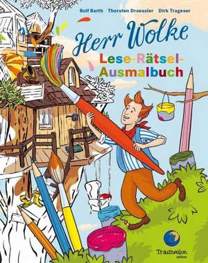 Herr Wolke Lese-Rätsel-Ausmalbuch de Rolf Barth