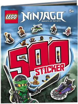 LEGO® NINJAGO(TM) Das Riesen Rätsel-Stickerbuch mit 500 Stickern