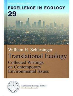 Translational Ecology