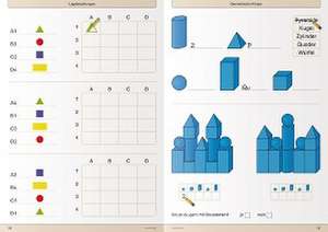 Mein Geometrieheft 1/2 und 3/4 im Set de Katrin Langhans