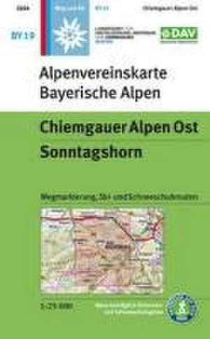 Chiemgauer Alpen Ost, Sonntagshorn de Deutscher Alpenverein