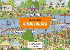 Wimmelbilder. Kalender 2025 de KATAPULT Verlag