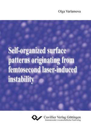 Self-organized surface patterns originating from femtosecond laser-induced instability de Olga Varlamova