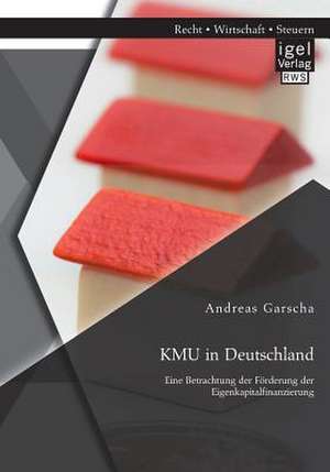 Kmu in Deutschland: Eine Betrachtung Der Forderung Der Eigenkapitalfinanzierung de Andreas Garscha