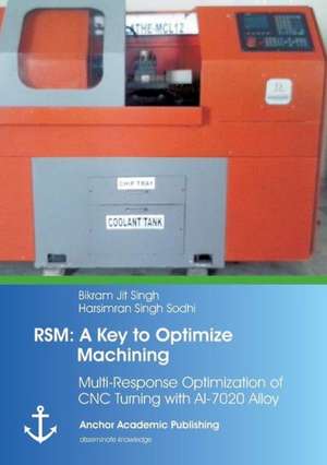 Rsm: Multi-Response Optimization of Cnc Turning with Al-7020 Alloy de Bikram Jit Singh