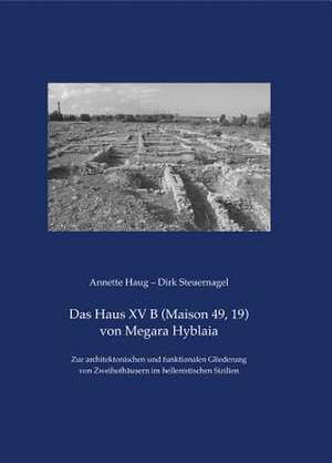 Das Haus XV B (Maison 49, 19) Von Megara Hyblaia de Annette Haug