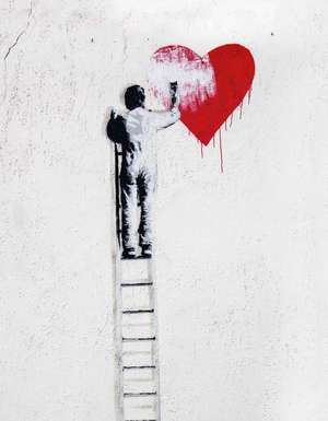 Follow your Heart - Streetart Blankbook