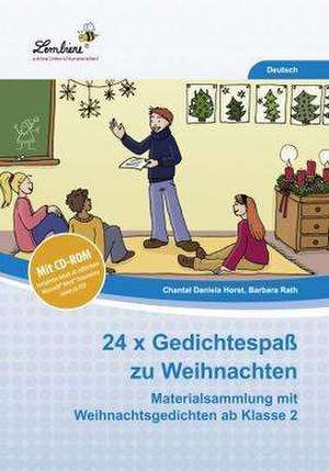 24x Gedichtespaß zu Weihnachten (Set) de Chantal Daniela Horst