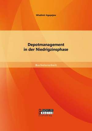 Depotmanagement in Der Niedrigzinsphase: Diachrone Betrachtung Von Vorstellungswelten Uber Das Subterrane Am Beispiel Von Ausgewahlten Hohlen Im Harz de Wladimir Agapejew