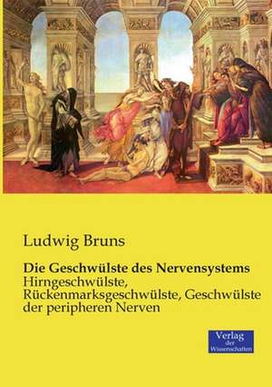 Die Geschwülste des Nervensystems de Ludwig Bruns