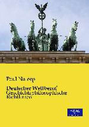 Deutscher Weltberuf de Paul Natorp