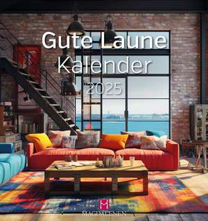 Gute Laune Kalender 2025 de München Christine Paxmann text - konzept - grafik