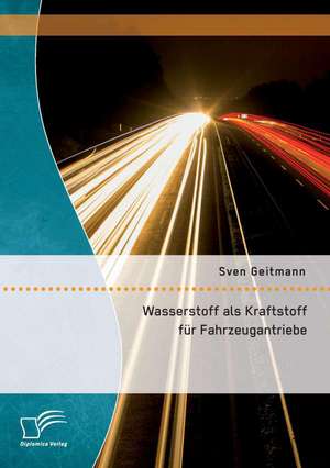 Wasserstoff ALS Kraftstoff Fur Fahrzeugantriebe: Ursachen, Folgen Und Interventionsansatze de Sven Geitmann