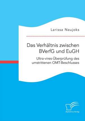 Das Verhältnis zwischen BVerfG und EuGH. Ultra-vires-Überprüfung des umstrittenen OMT-Beschlusses de Larissa Naujoks