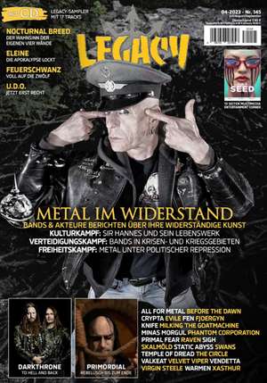 LEGACY MAGAZIN: THE VOICE FROM THE DARKSIDE Ausgabe #145 (4/2023) de Legacy Magazin