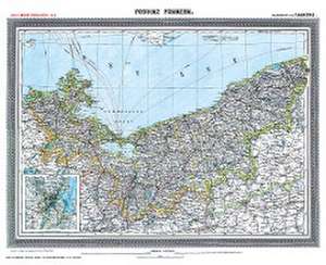 Provinz POMMERN - um 1903 [gerollt] de Friedrich Handtke