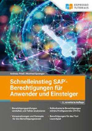 SAP-Berechtigungen für Anwender und Einsteiger de Andreas Prieß