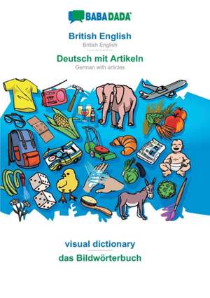 BABADADA, British English - Deutsch mit Artikeln, visual dictionary - das Bildwörterbuch de Babadada Gmbh