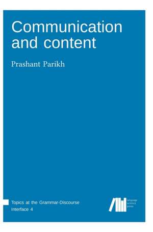 Communication and content de Prashant Parikh