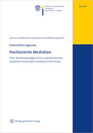 Positionierte Mediation de Chima Felicia Ugwuoke