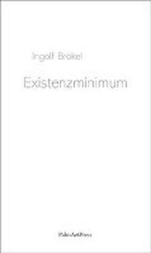 Existenzminimum de Ingolf Brökel