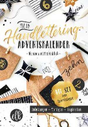 Mein Handlettering Adventskalender de Katja Haas