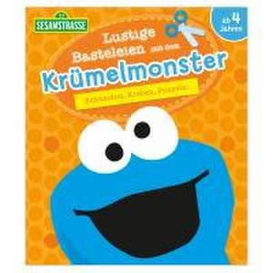 Lustige Basteleien mit dem Krümelmonster - Schneiden, Kleben, Puzzeln