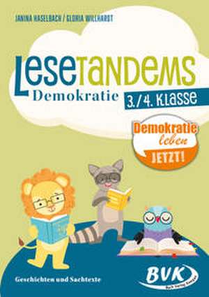 Lesetandems Demokratie 3./4. Klasse de Janina Haselbach