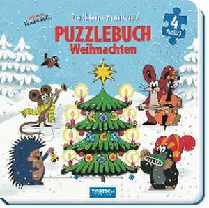 Trötsch Der kleine Maulwurf Puzzlebuch mit 4 Puzzle Weihnachten de Trötsch Verlag GmbH & Co. KG