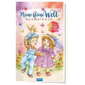 Trötsch Meine kleine Welt Ausmalbuch mit Glitzerstickern de Trötsch Verlag GmbH & Co. KG