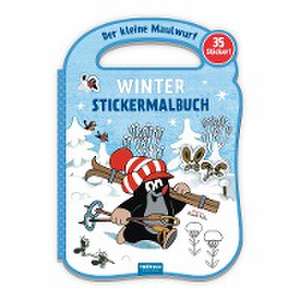 Trötsch Der kleine Maulwurf Winter-Stickermalbuch de Trötsch Verlag GmbH & Co.KG