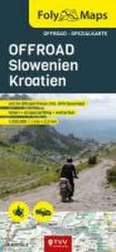 FolyMaps OFFROAD Slowenien Kroatien 1:250 000 de Bikerbetten - TVV Touristik Verlag GmbH