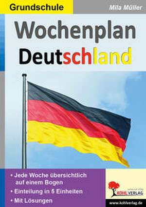 Wochenplan Deutschland de Mila Müller