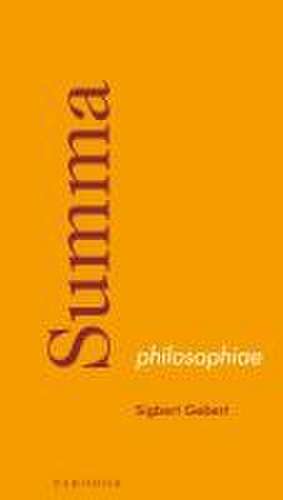 Summa philosophiae de Sigbert Gebert