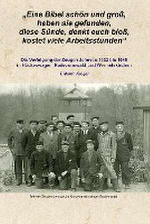 "Eine Bibel schön und groß, haben sie gefunden, diese Sünde, denkt euch bloß, kostet viele Arbeitsstunden" de T. Martin Krüger