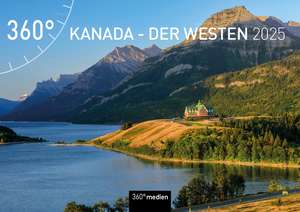 360° Kanada - Der Westen Broschürenkalender 2025 de Christian Heeb