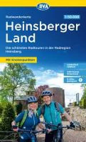 BVA Radwanderkarte Heinsberger Land 1:50.000, mit Knotenpunkten, reiß- und wetterfest, GPS-Tracks Download, E-Bike geeignet de BVA BikeMedia GmbH