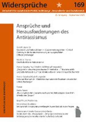 Ansprüche und Herausforderungen des Antirassismus de Widersprüche