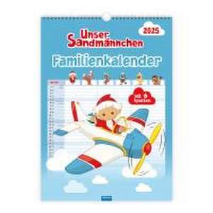 Trötsch Unser Sandmännchen XL-Familienplaner Familienkalender Unser Sandmännchen 2025 de Trötsch Verlag GmbH & Co. KG