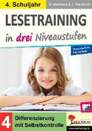 Lesetraining in drei Niveaustufen / Klasse 4