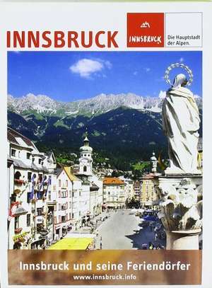 Innsbruck 1 : 50 000 Luftbildpanorama & Wanderkarte